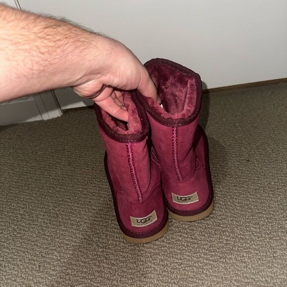 Burgundy Classic Boots UGG - Picture 4 of 6